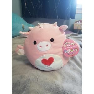 Squishmallows Dakota the Dragon Valentine 5" Stuffed Plush